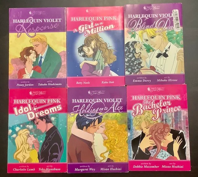 Collecting Romance- Harlequin and manga